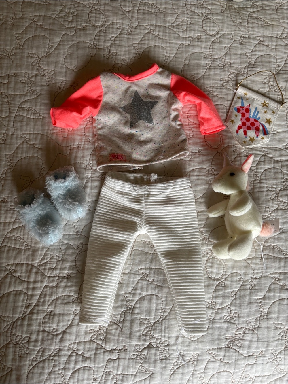 Our Generation Unicorn Wishes Pajama Set